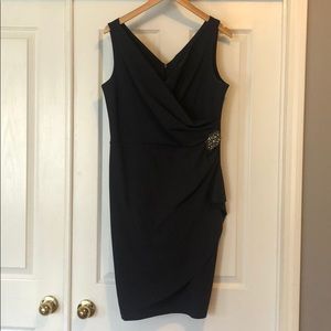 Alex Evenings Pewter Formal Dress